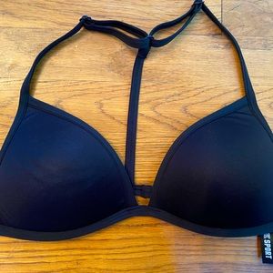 Brand New With Tags! VS push up swim top with adjustable straps